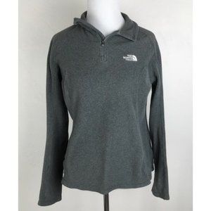 Women’s North Face Half Zip Grey
